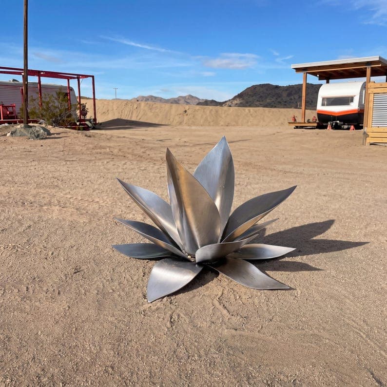 Axel Agave in Silver, 12 in