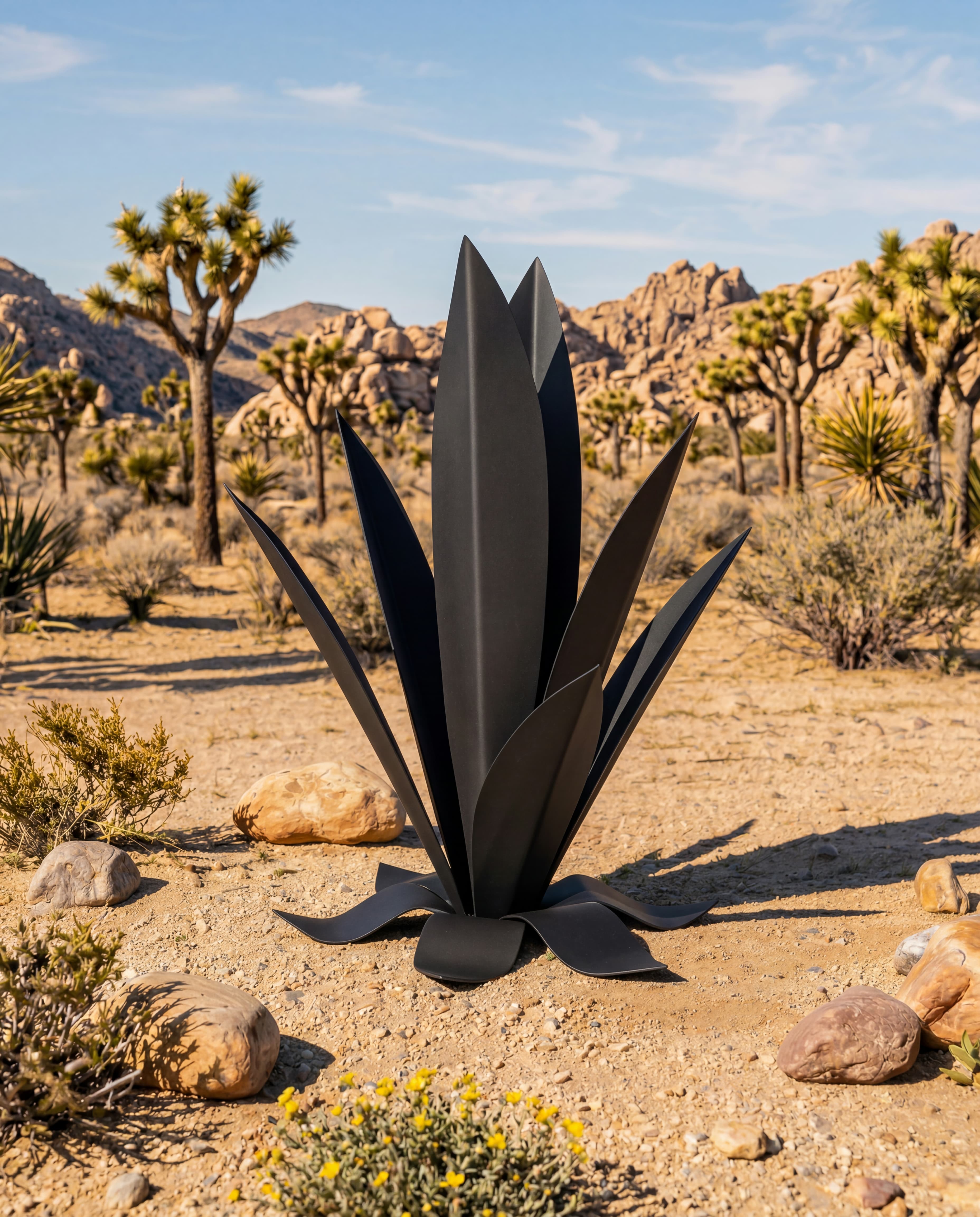 Axel Agave in Matte Black, 36 in