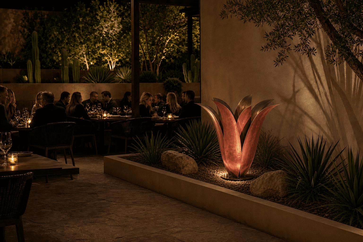 A focal point for gathering