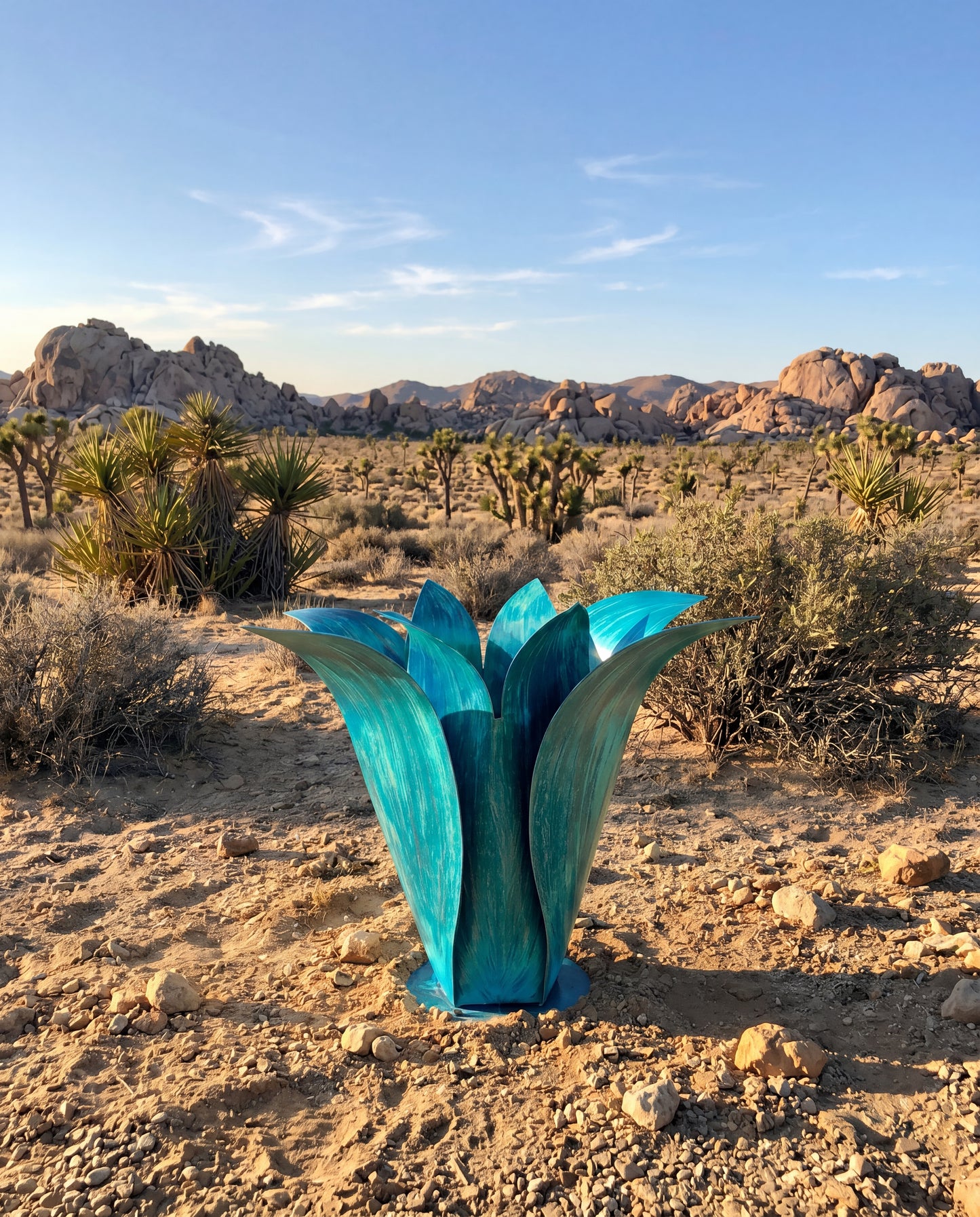 Axel Blossom — Handcrafted Steel Flower Sculpture