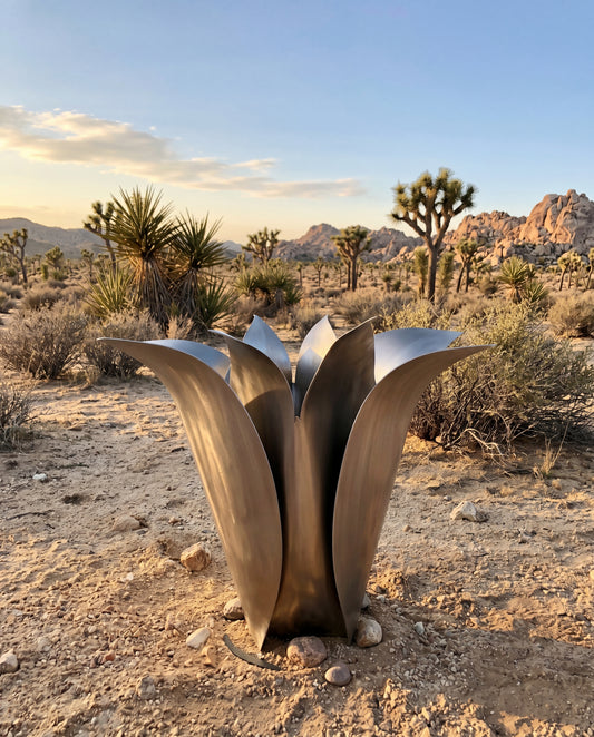 Axel Blossom — Handcrafted Steel Flower Sculpture
