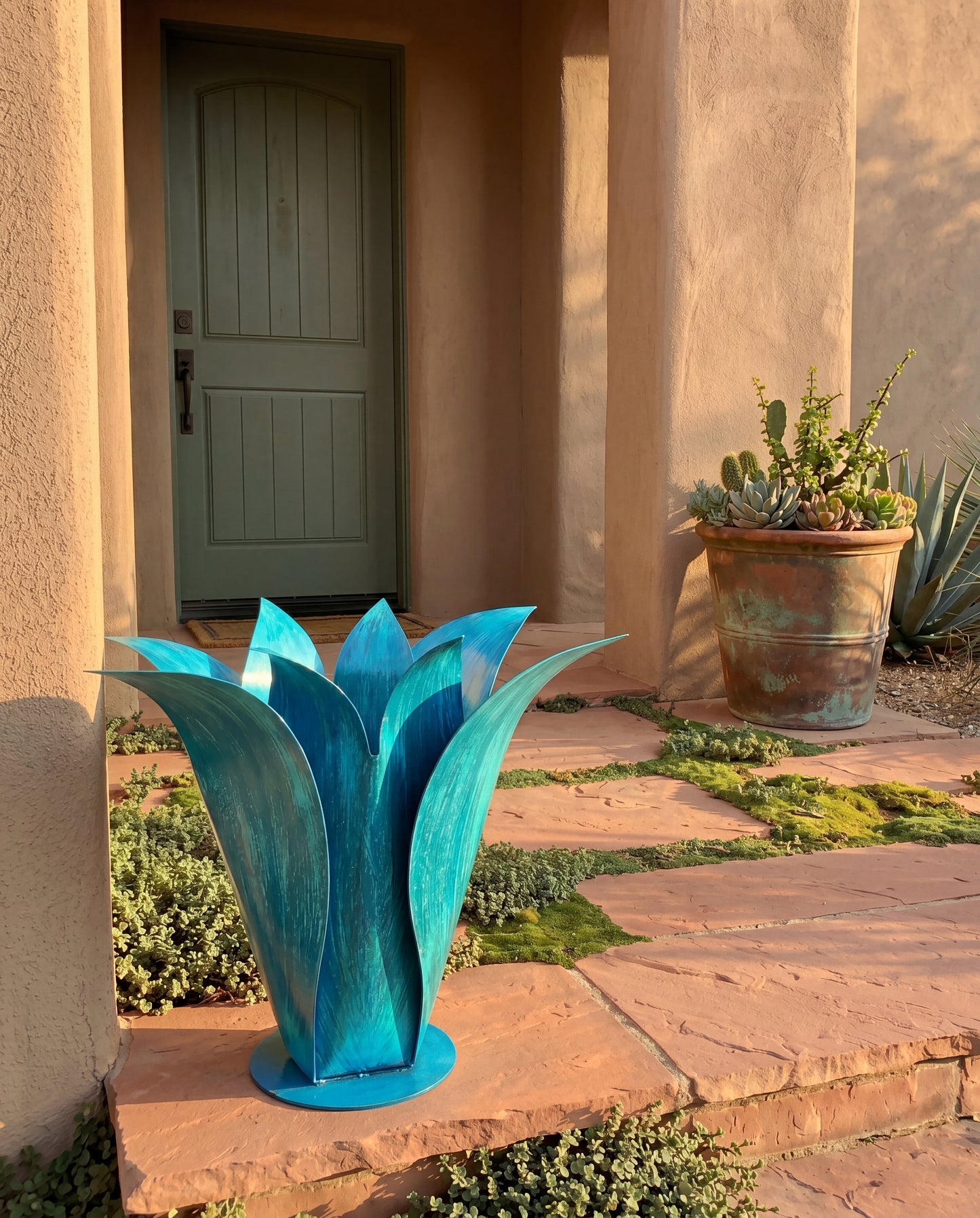 Axel Blossom — Handcrafted Steel Flower Sculpture