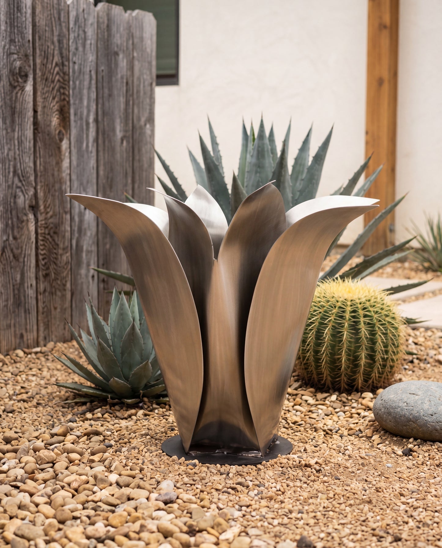 Axel Blossom — Handcrafted Steel Flower Sculpture