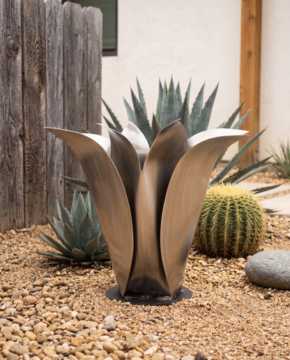 Axel Blossom — Handcrafted Steel Flower Sculpture