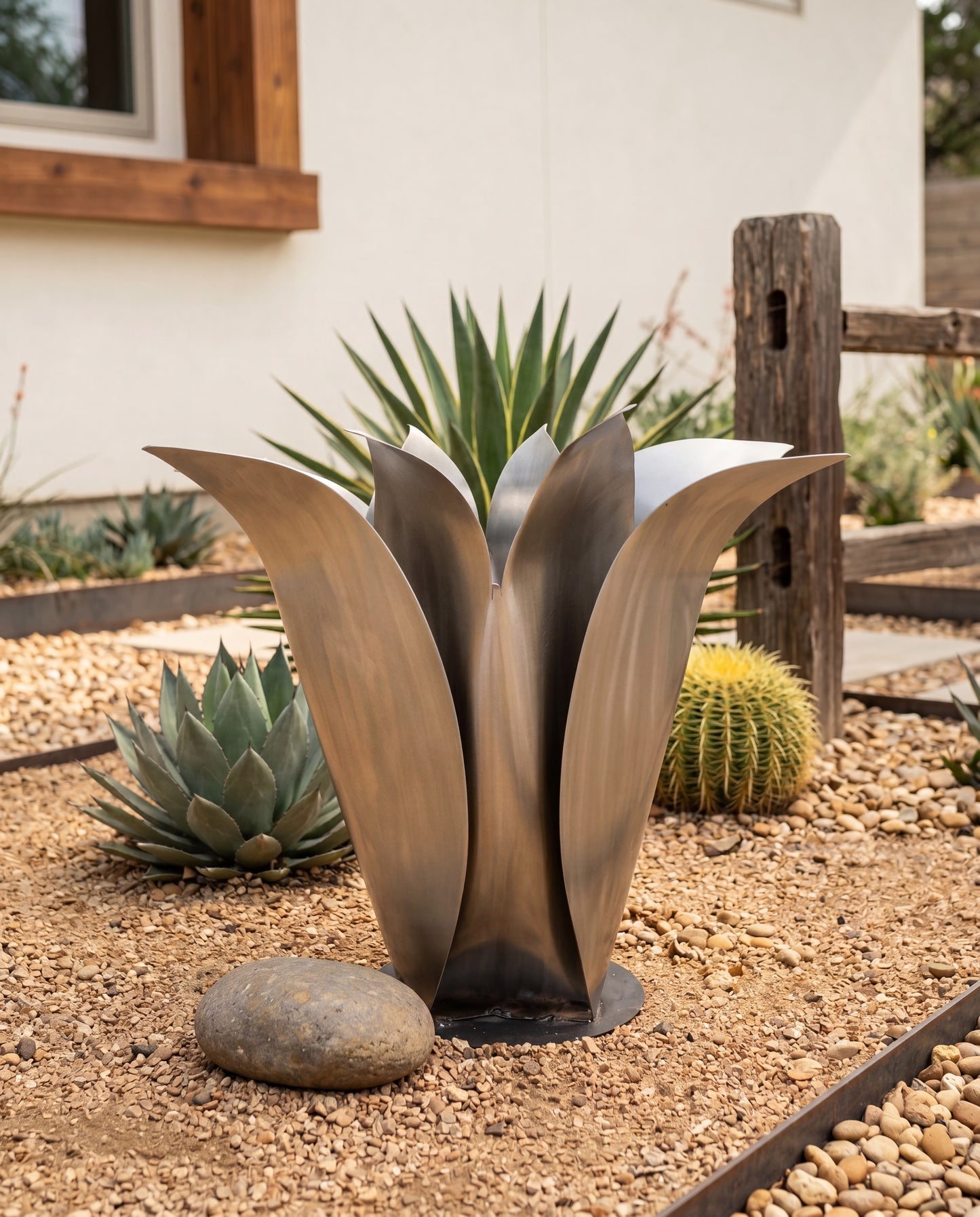 Axel Blossom — Handcrafted Steel Flower Sculpture