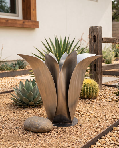 Axel Blossom — Handcrafted Steel Flower Sculpture