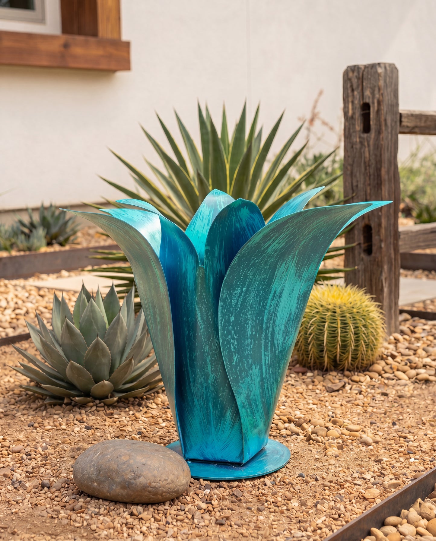 Axel Blossom — Handcrafted Steel Flower Sculpture