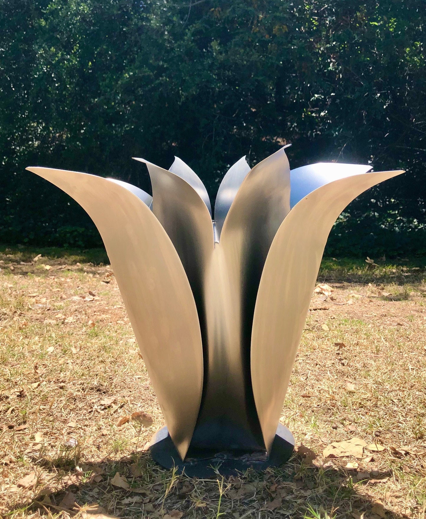 Axel Blossom — Handcrafted Steel Flower Sculpture