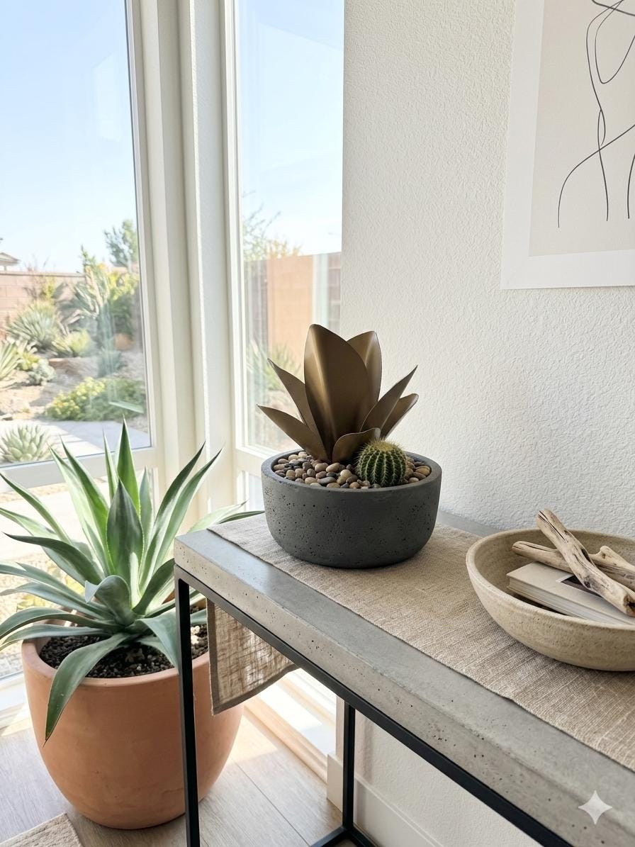 Bronze Agave Pup – 8"