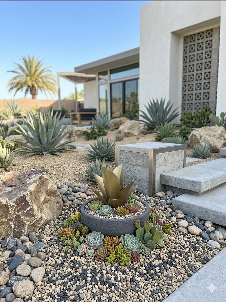 Bronze Agave Pup – 8"