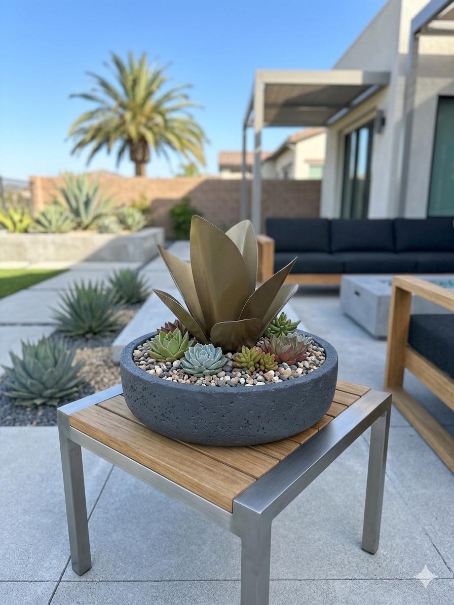 Bronze Agave Pup – 8"